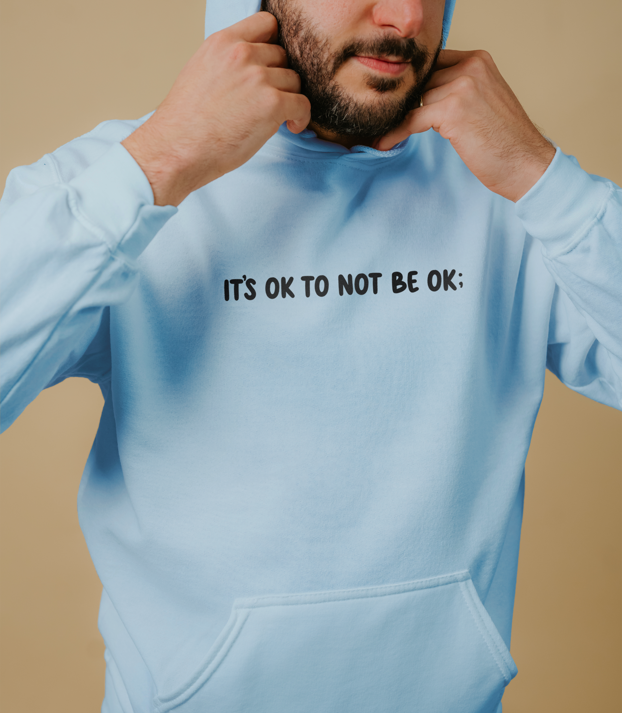 It's OK To Not Be OK; Are You Okay? (Duck) - Hoodie