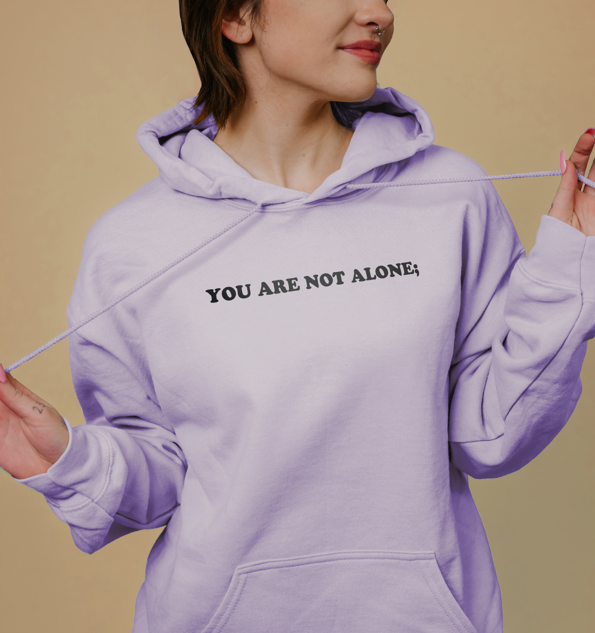 You Are Not Alone; There Is Help, There Is Hope (Call or Text 988) - Hoodie