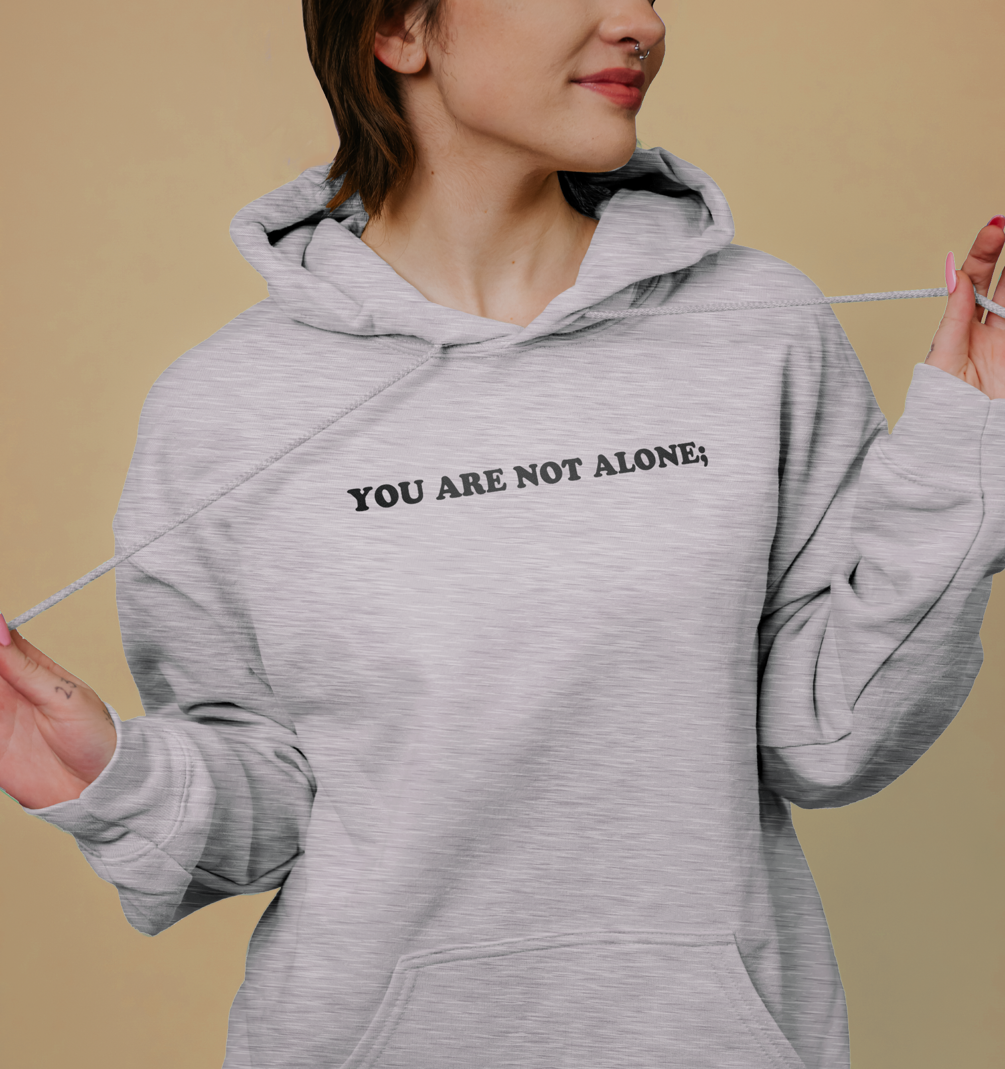 You Are Not Alone; There Is Help, There Is Hope (Call or Text 988) - Hoodie