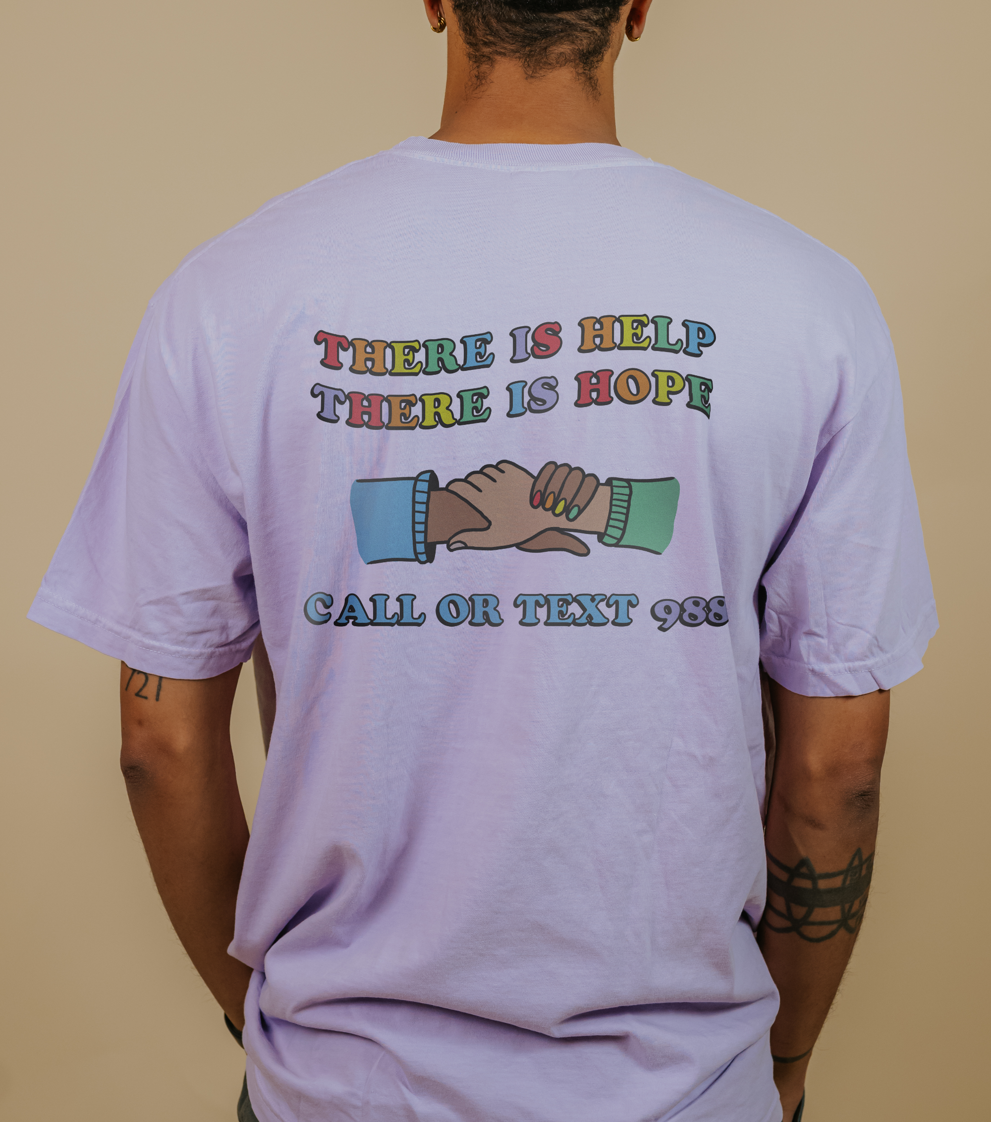 You Are Not Alone; There Is Help, There Is Hope (Call or Text 988) - T-Shirt