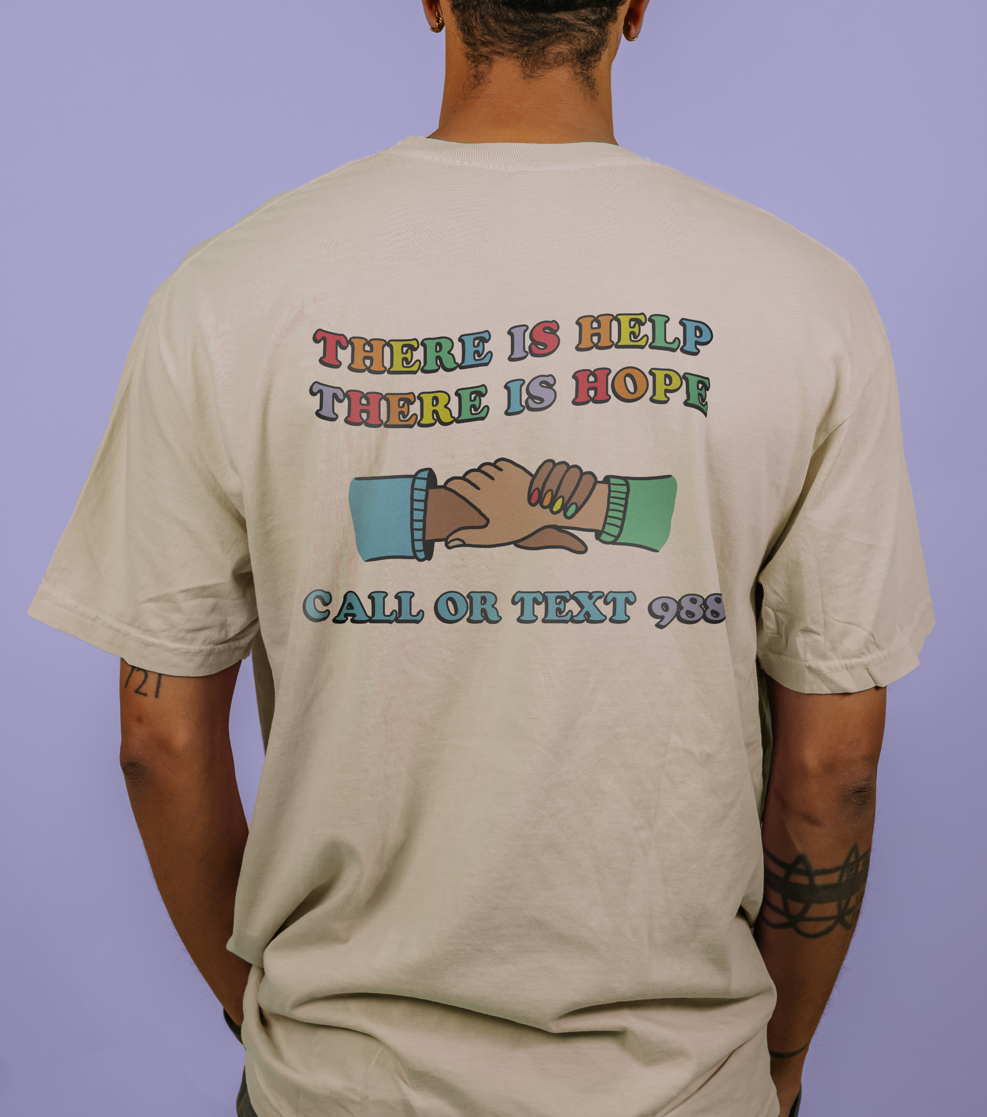 You Are Not Alone; There Is Help, There Is Hope (Call or Text 988) - T-Shirt