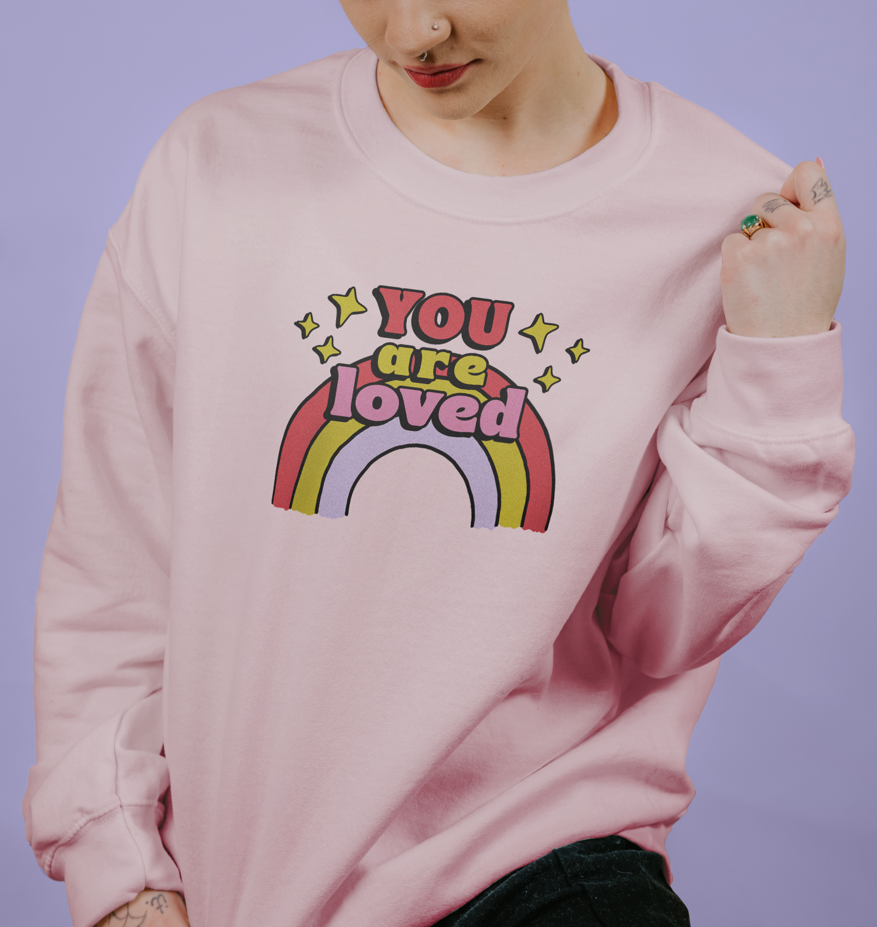 You Are Loved (Rainbow) - Sweatshirt