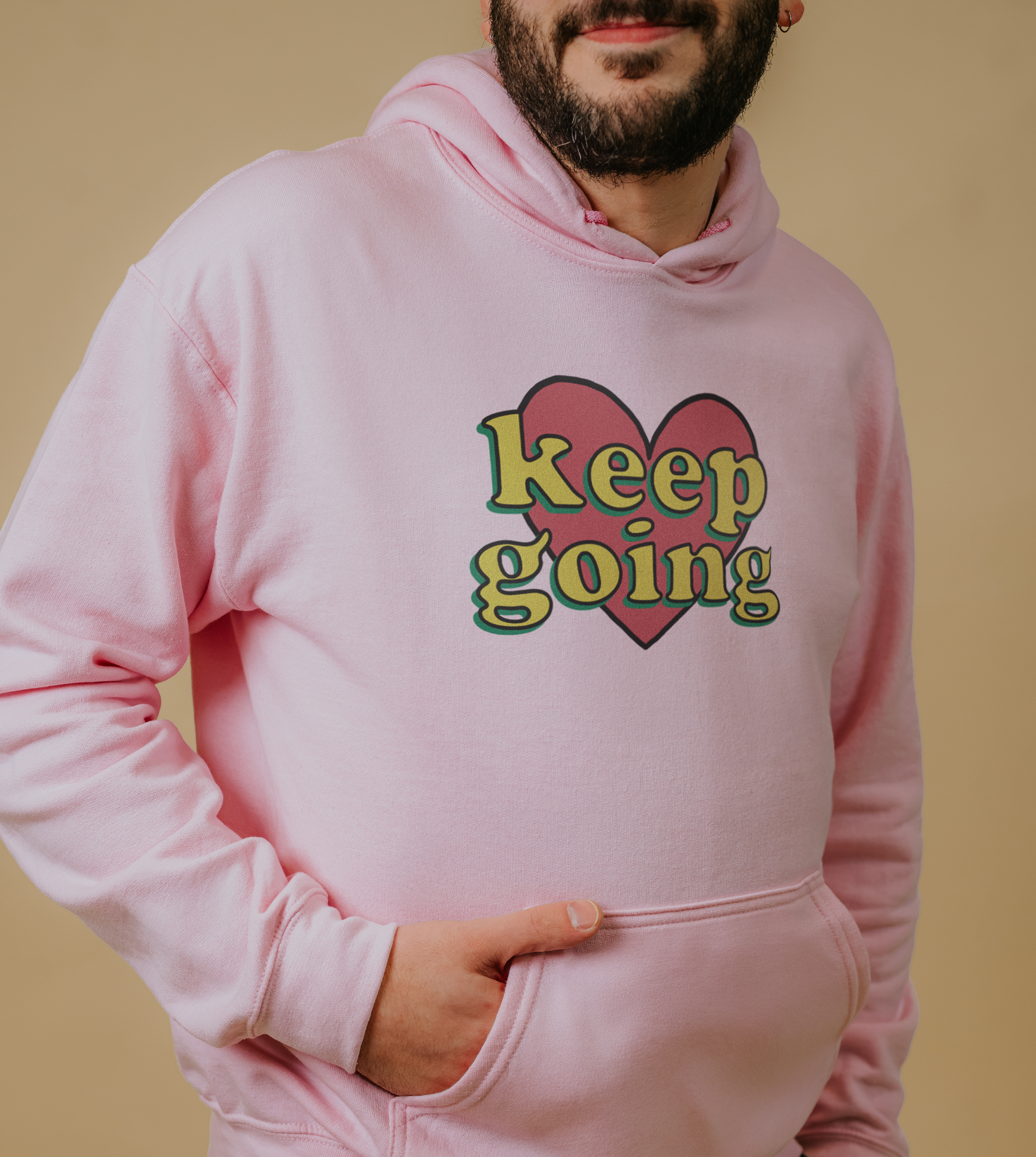 Keep Going (Heart) - Hoodie