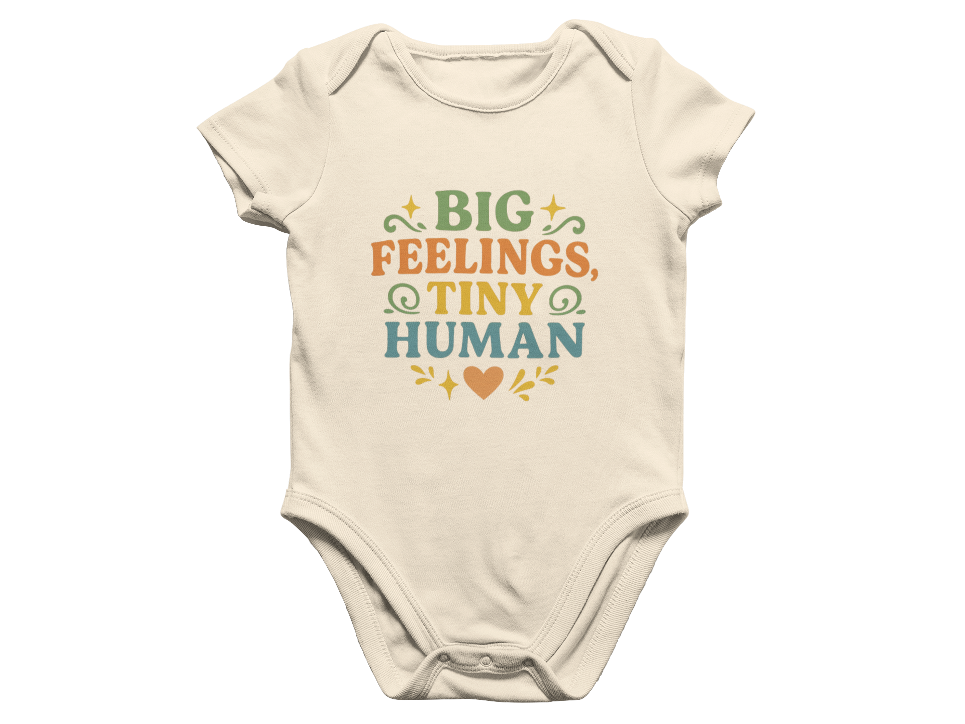 Big Feelings, Tiny Human - Baby Onesie