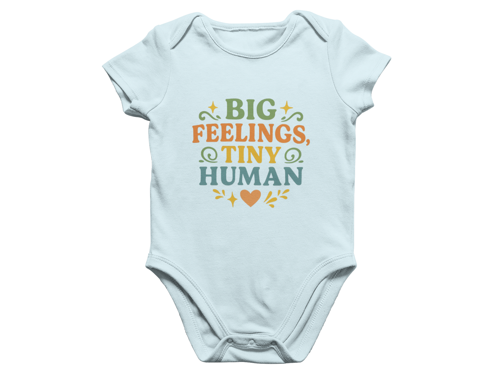 Big Feelings, Tiny Human - Baby Onesie