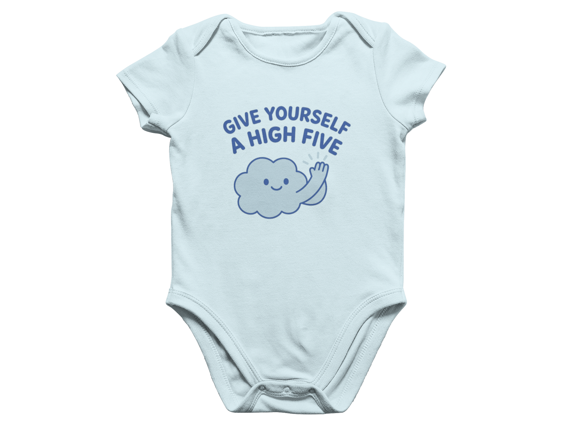 Give Yourself A High Five - Baby Onesie