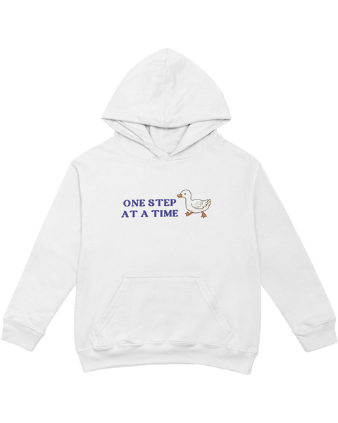 One Step At A Time (Duck) Hoodie – Self-Care Is For Everyone®
