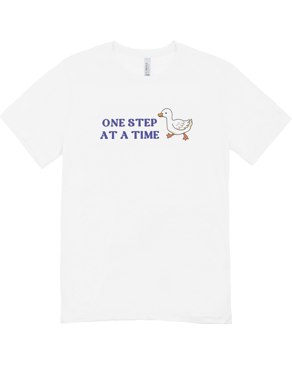 One Step At A Time (Duck) - T-Shirt