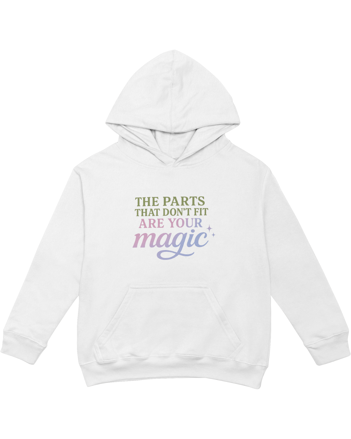 The Parts That Don't Fit Are Your Magic - Hoodie