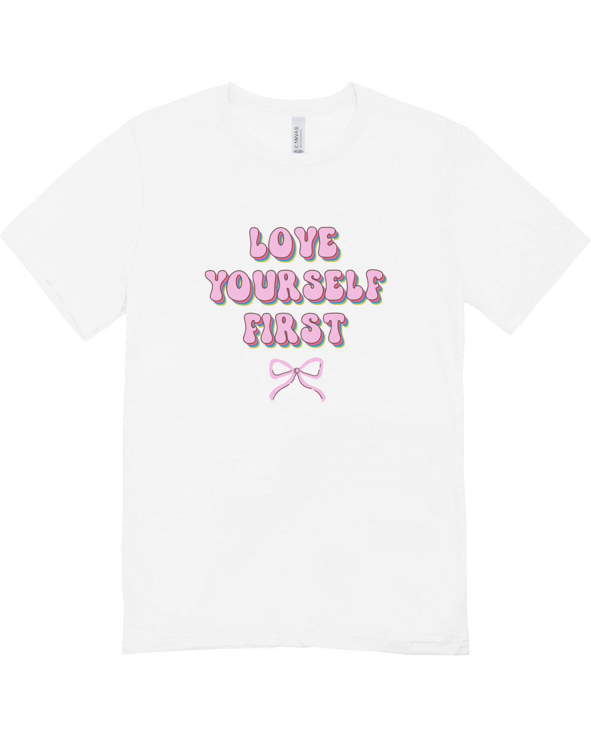 Love Yourself First (Bow) - T-Shirt