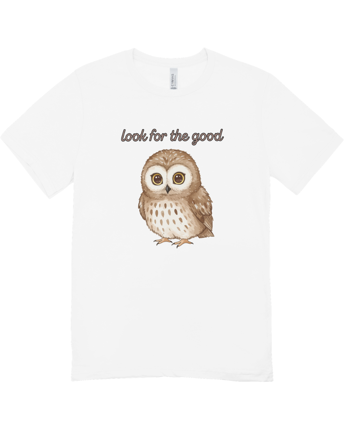 Look For The Good (Owl) - T-Shirt