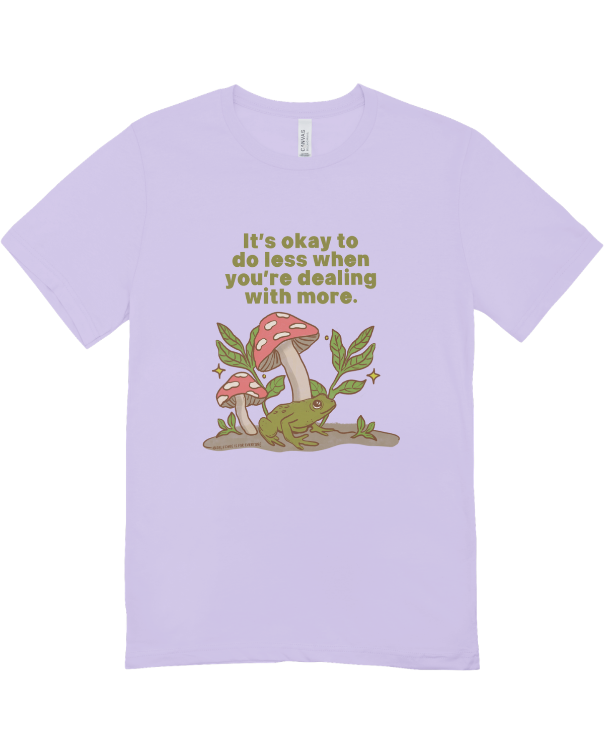 It's Okay To Do Less When You're Dealing With More (Frog) - T-Shirt