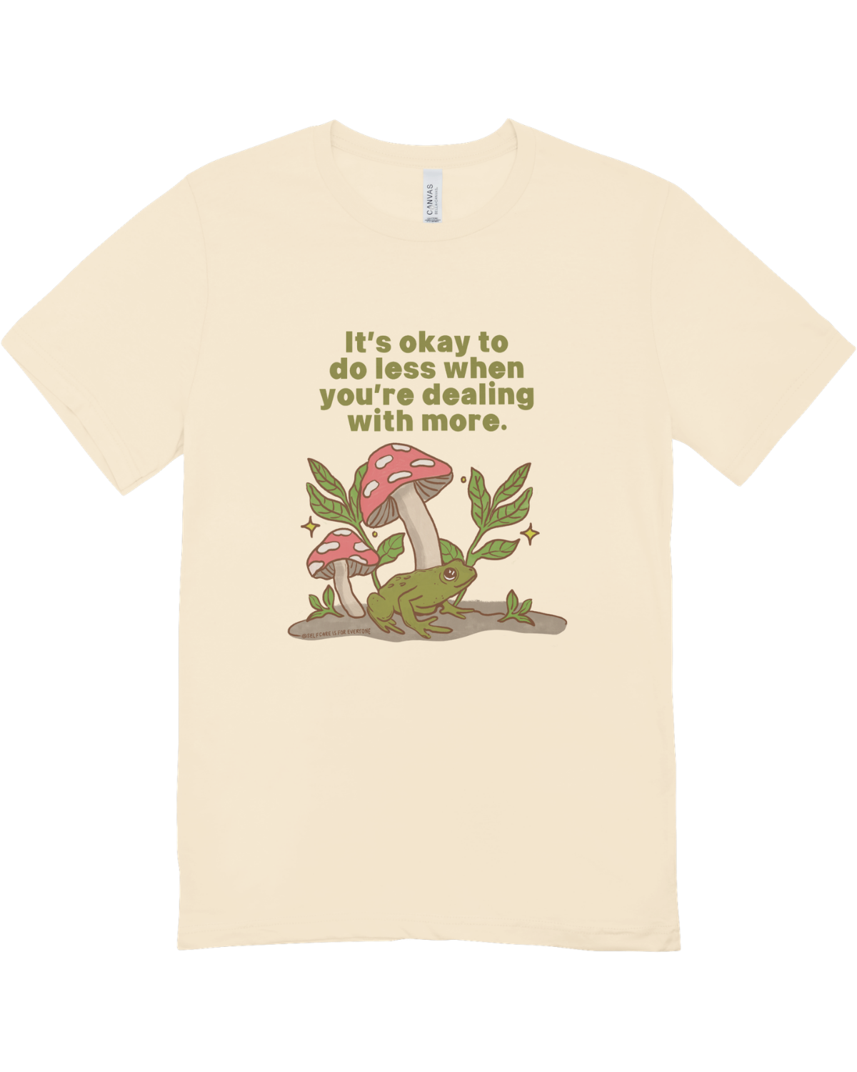 It's Okay To Do Less When You're Dealing With More (Frog) - T-Shirt