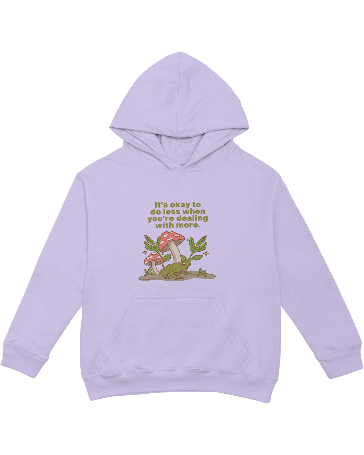 It's Okay To Do Less When You're Dealing With More (Frog) - Hoodie