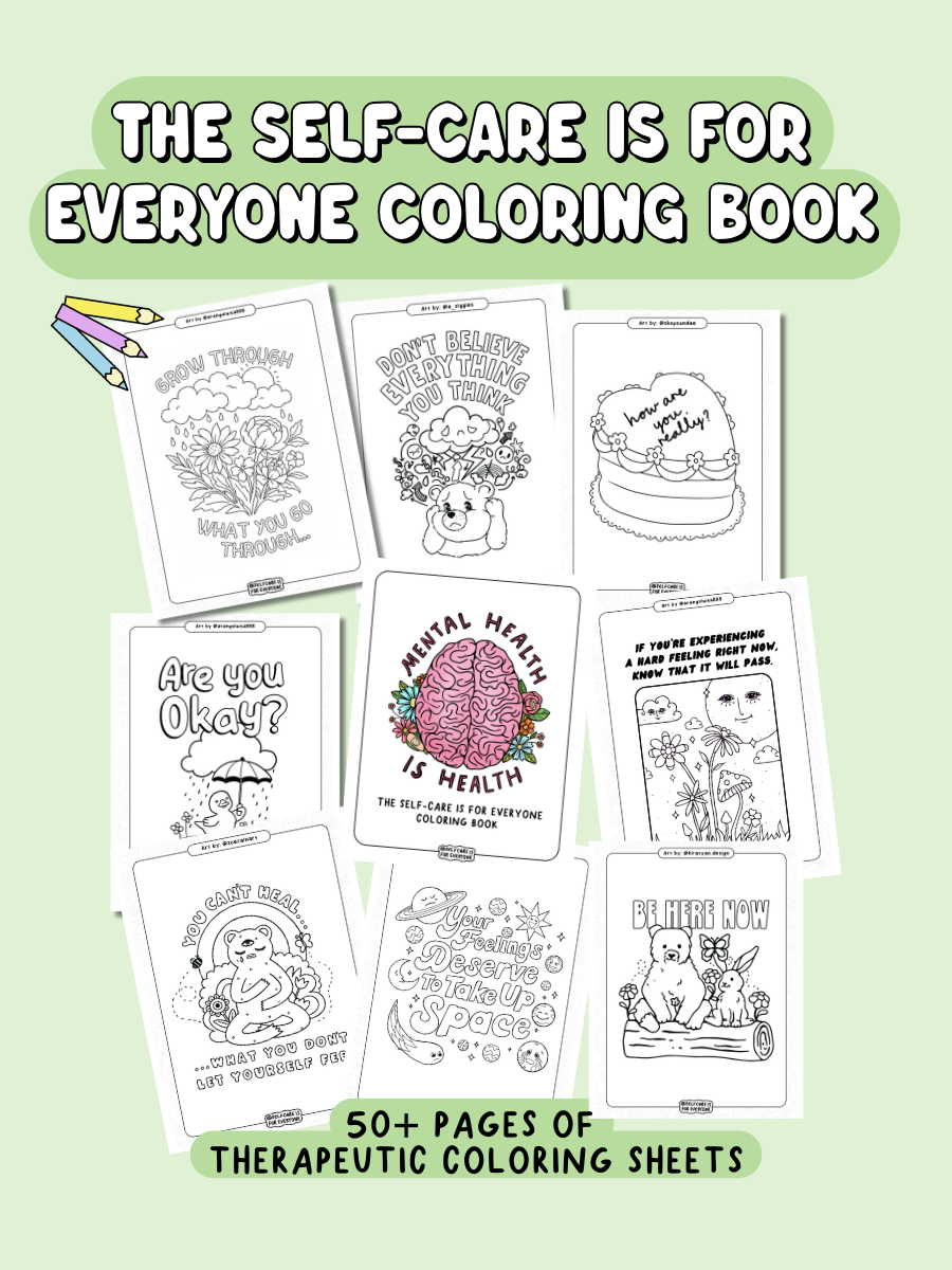 The Complete Self-Care Printable Bundle (All 3 Printable PDF's) - 100+ Pages of Tools, Guidance & Creative Support