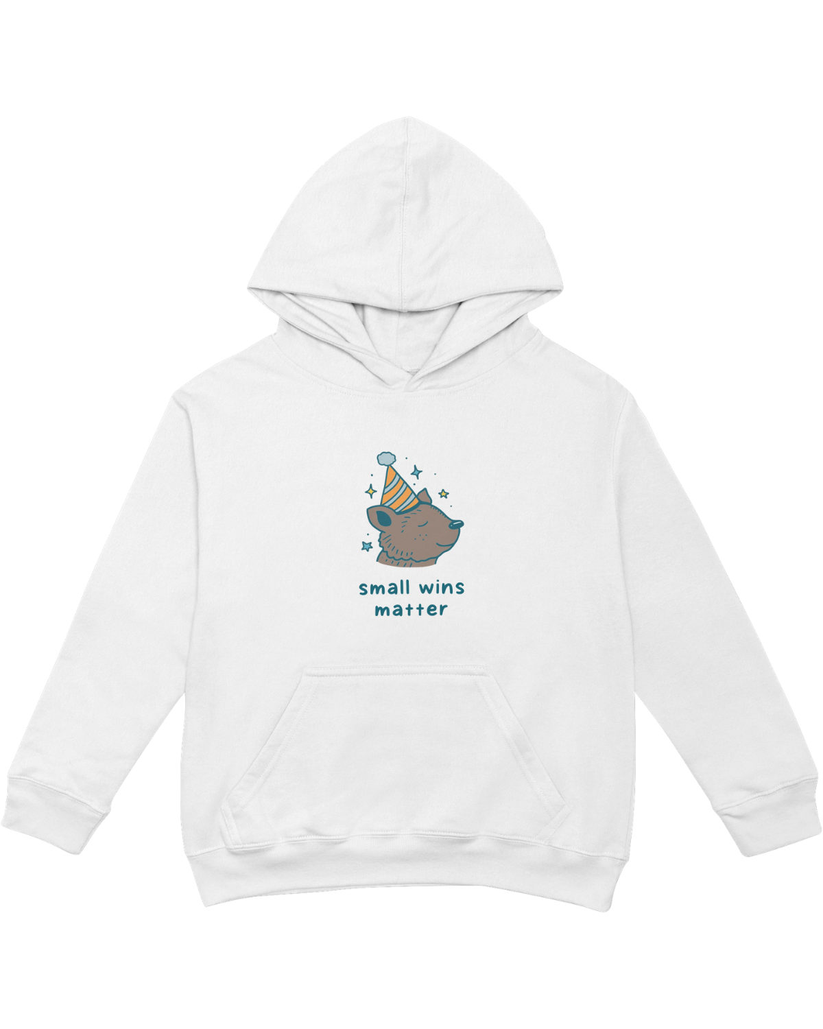 Small Wins Matter (Birthday Bear) - Hoodie
