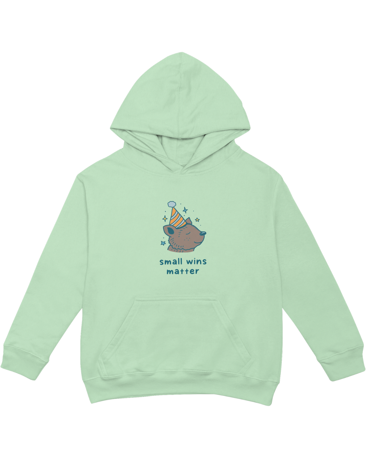 Small Wins Matter (Birthday Bear) - Hoodie