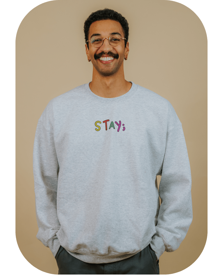 Stay; You Have Not Seen The Best Days Of Your Life Yet! (includes a back-print & sleeve-print!) - Sweatshirt