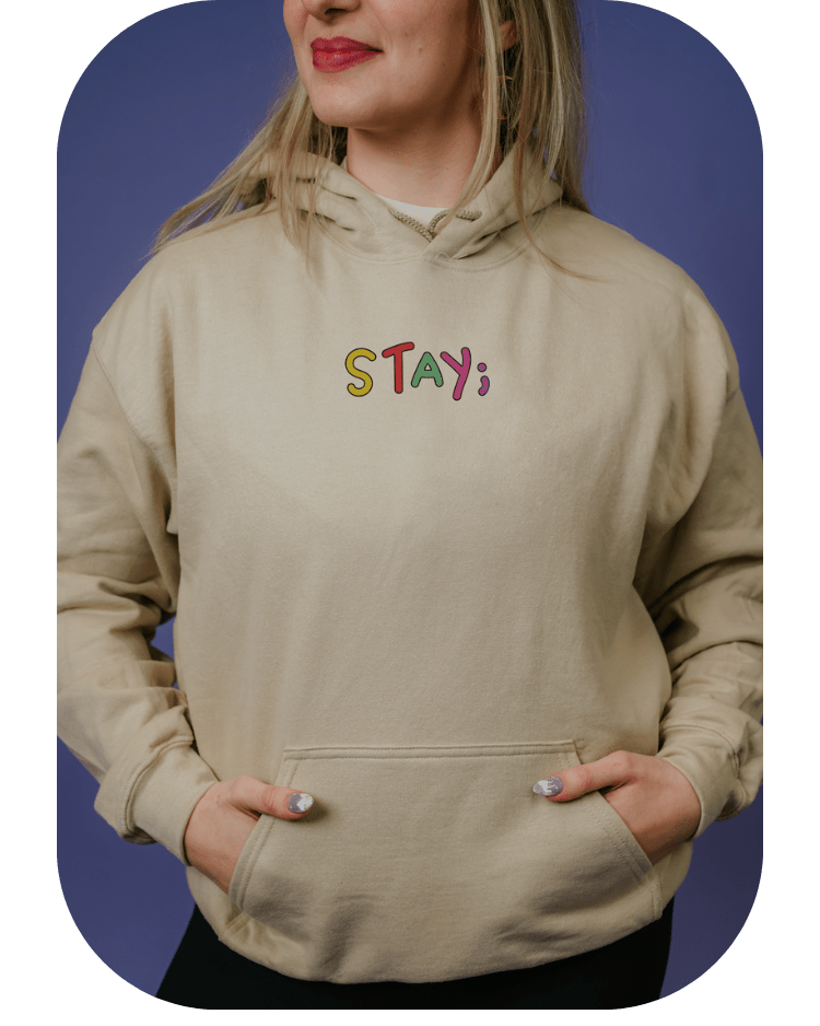 Stay; You Have Not Seen The Best Days Of Your Life Yet! (includes a back-print & sleeve-print!) - Hoodie