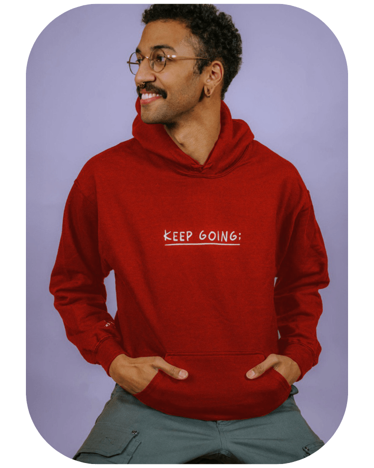 Keep Going; 100 Reasons To Stay Alive (Limited Supply -- 40% OFF while supplies last!) - Hoodie