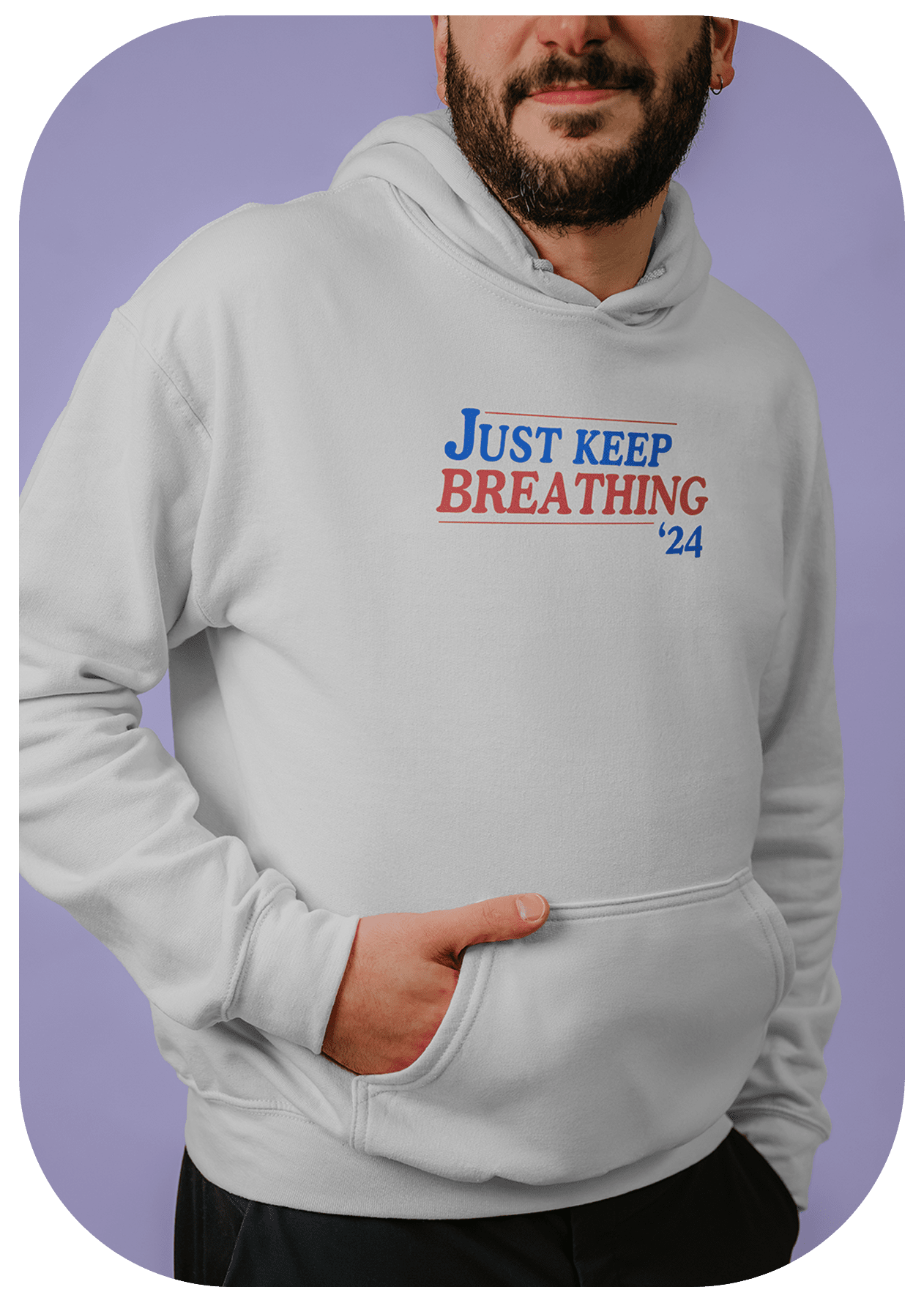 Just Keep Breathing '24 - Hoodie