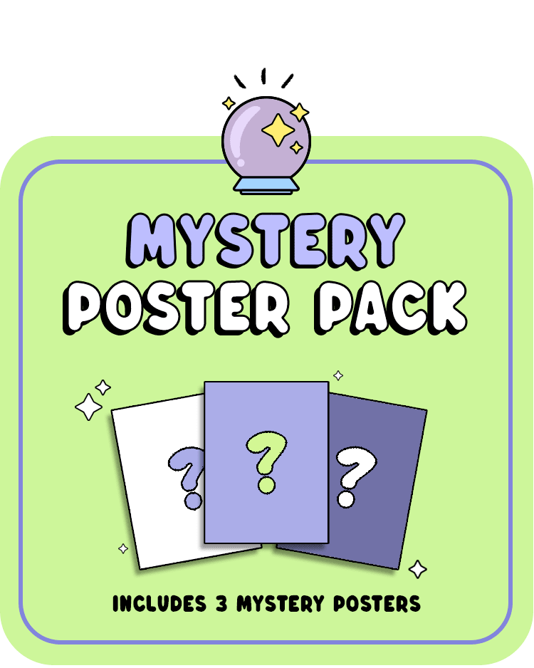 Mystery Poster Pack