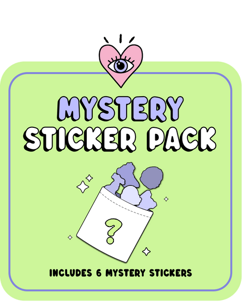 Mystery Sticker Pack: Word Stickers (30% off discount included)