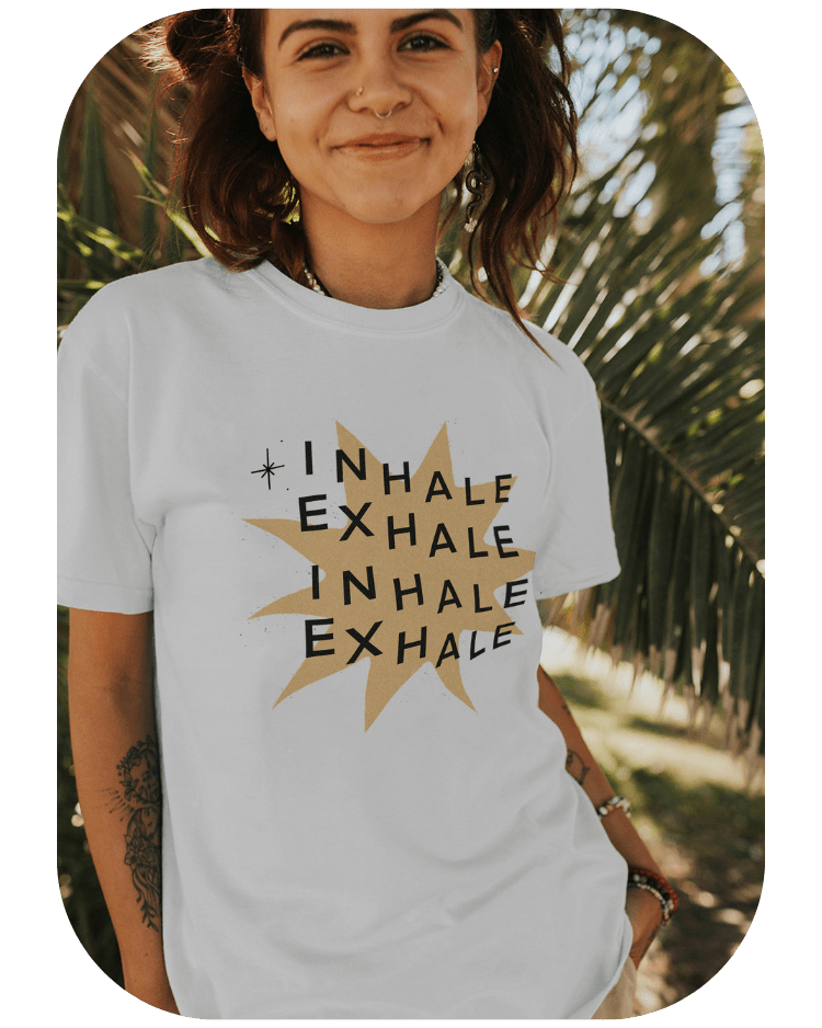 Inhale Exhale - T-Shirt