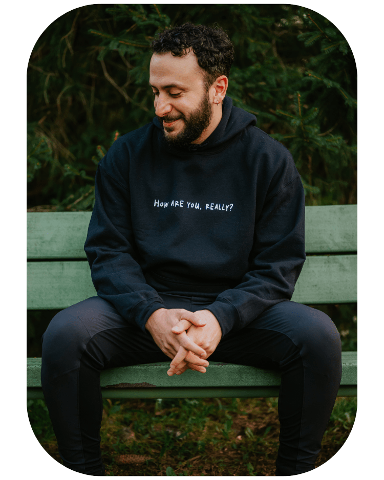 How Are You Really? / Check In With Yourself (in collaboration w/ Wondermind) - Hoodie