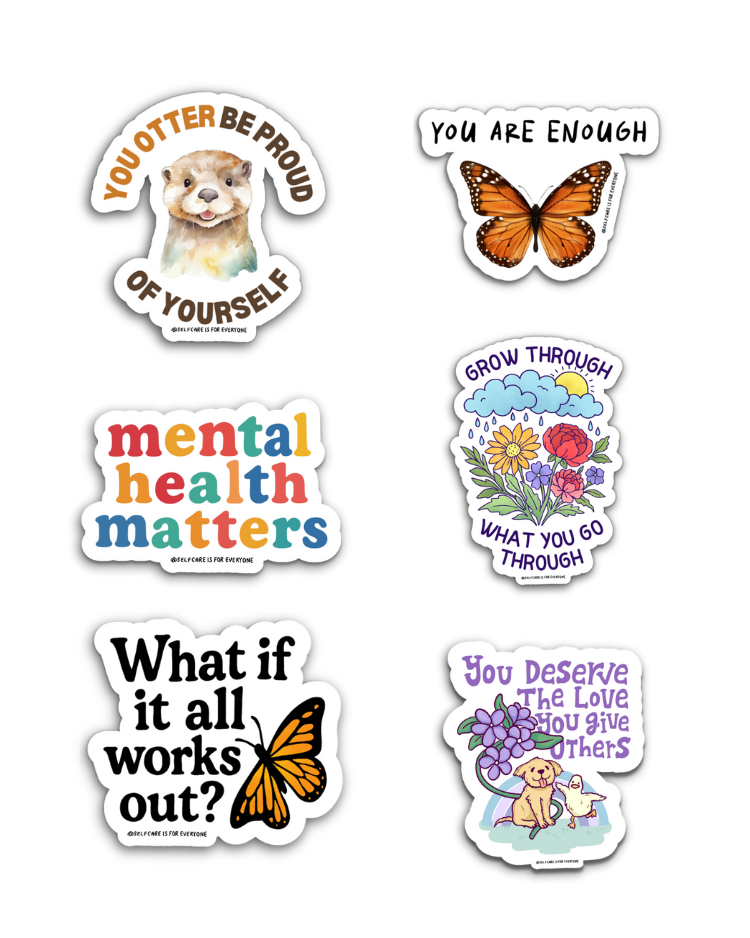 Best Sellers Sticker Pack (6 Stickers for the Price of 2!!)