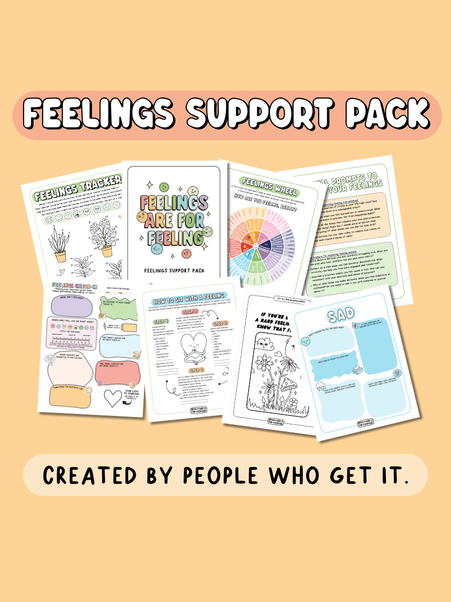 The Complete Self-Care Printable Bundle (All 3 Printable PDF's) - 100+ Pages of Tools, Guidance & Creative Support