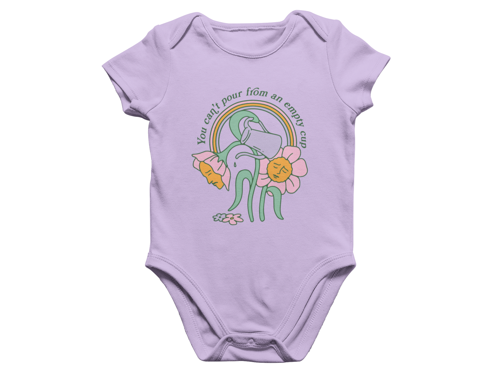 You Can't Pour From An Empty Cup - Baby Onesie