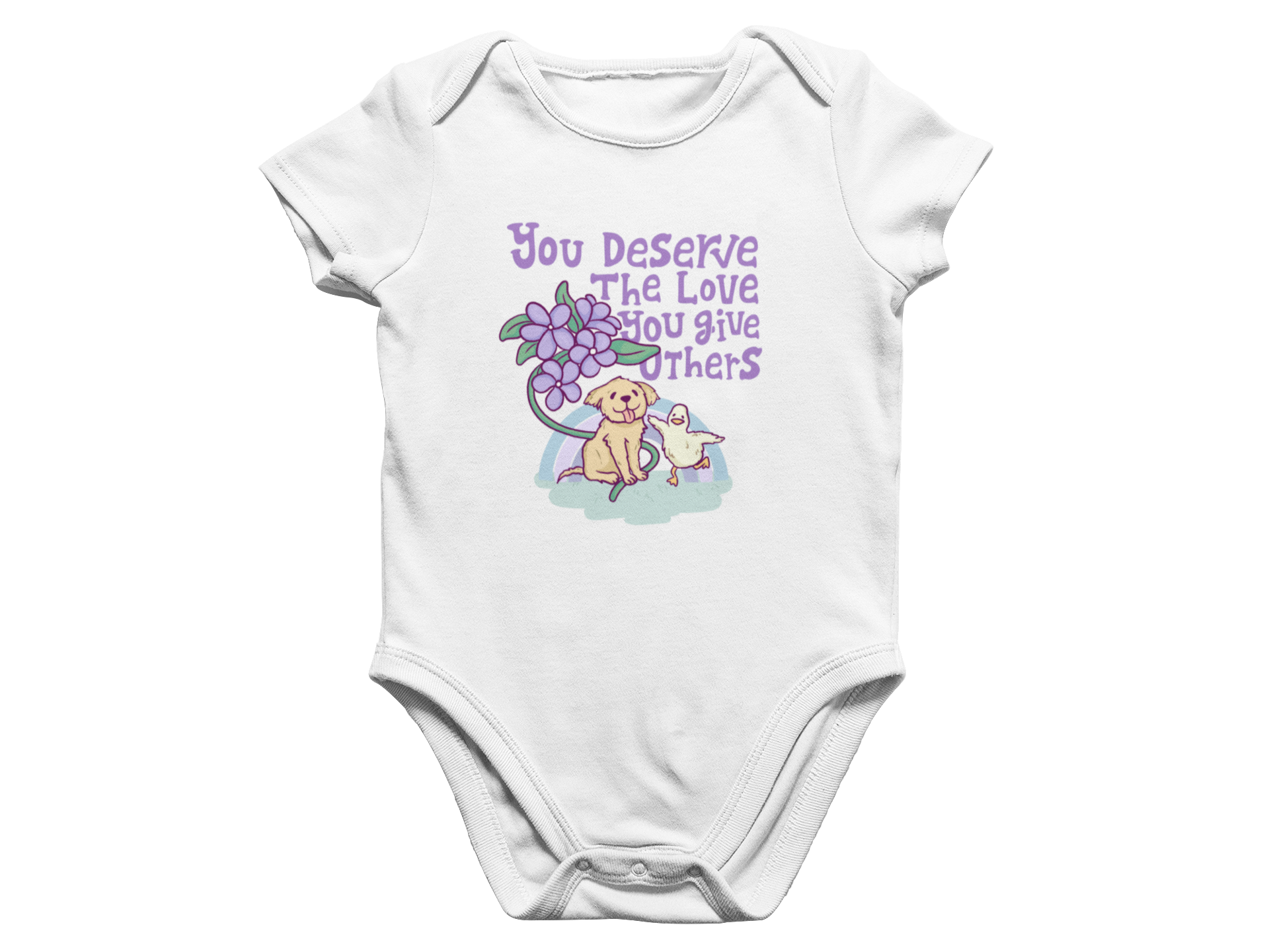 You Deserve The Love You Give Others - Baby Onesie