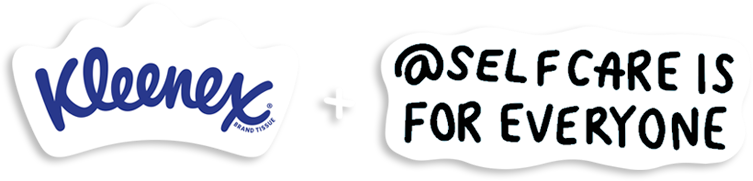 Self and Kleenex logos