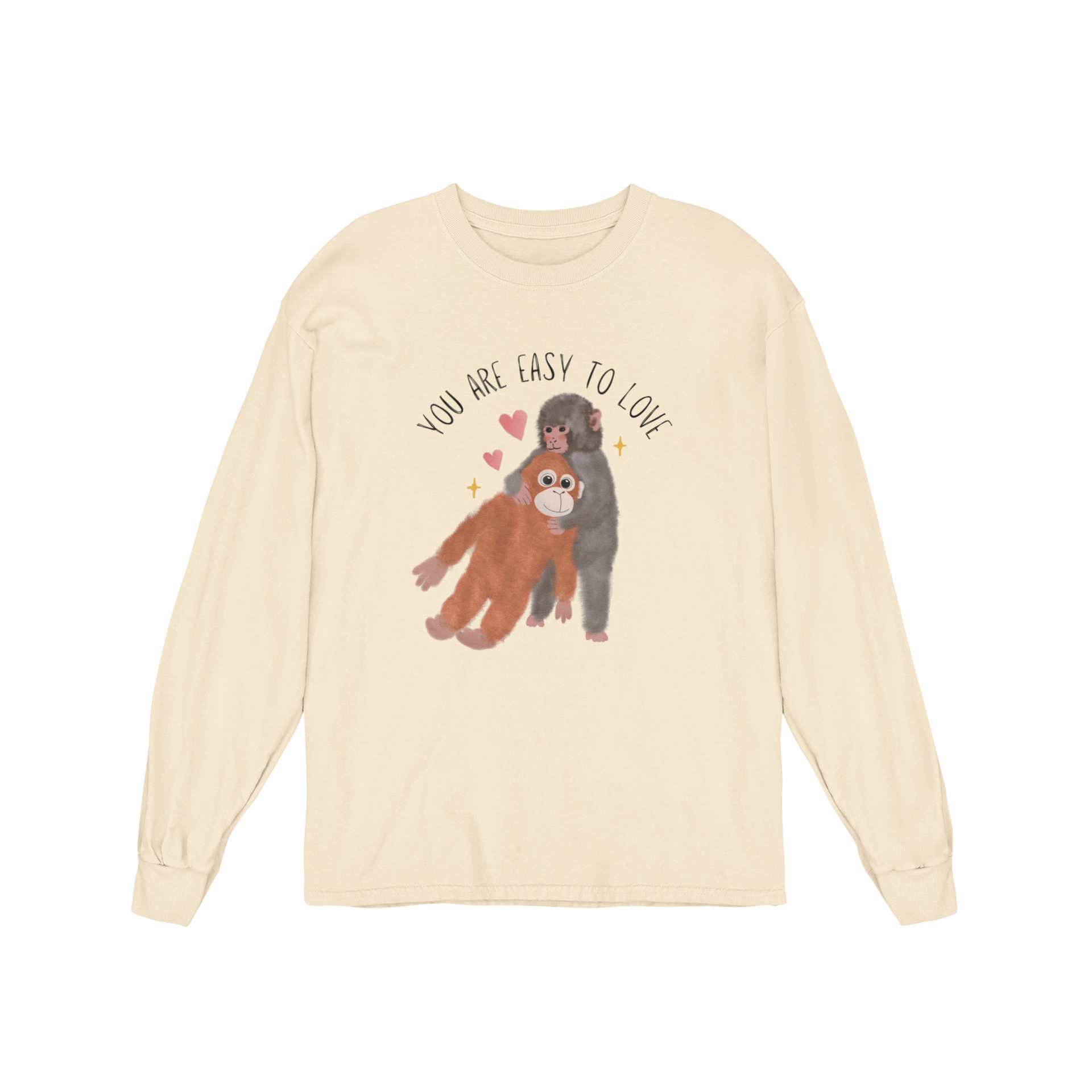 You Are Easy To Love (Punch The Monkey) - Long Sleeve Tee
