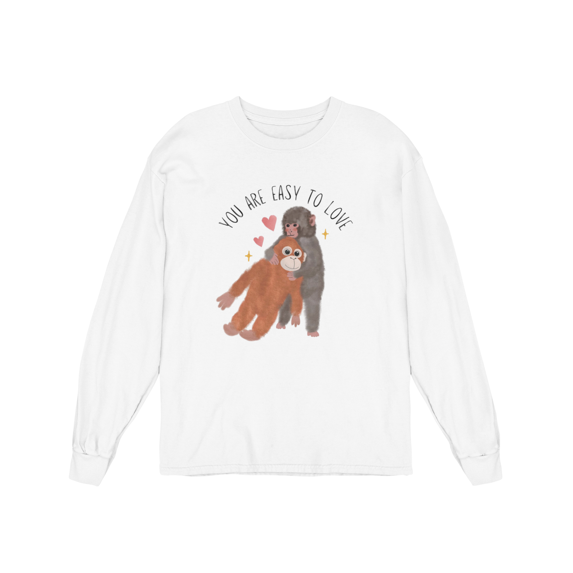 You Are Easy To Love (Punch The Monkey) - Long Sleeve Tee