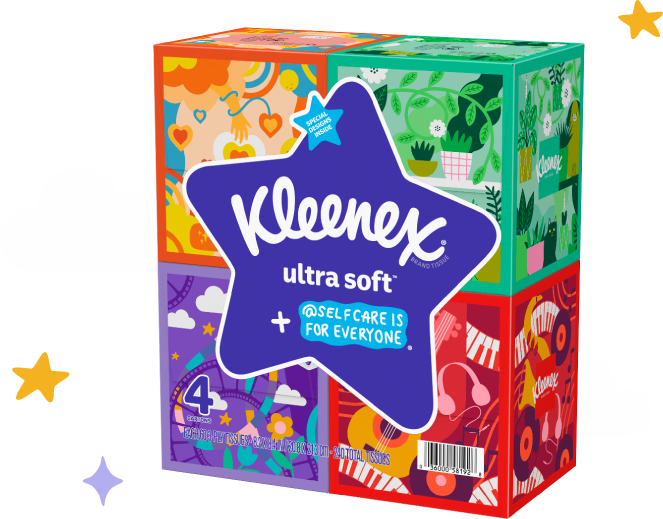 Kleenex connection collection box