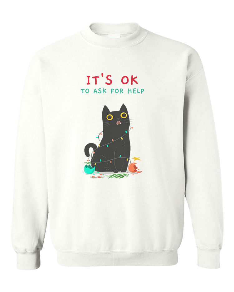 Cat sweatshirt cheap