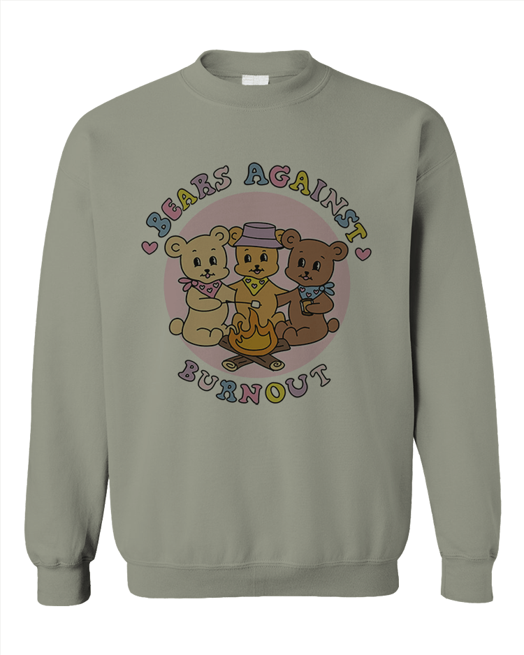 Bears Against Burnout (Retro) - Sweatshirt