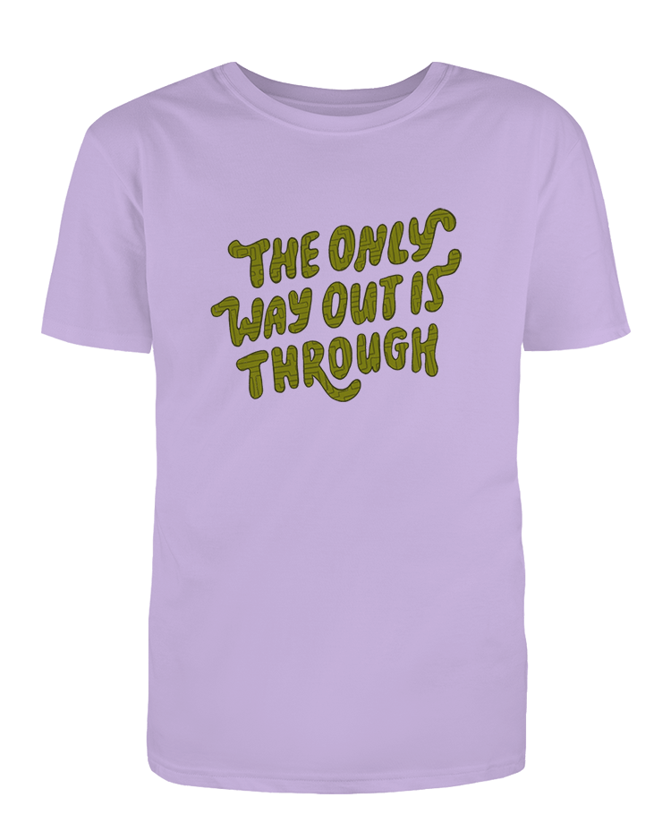 The Only Way Out Is Through (Maze) - T-Shirt