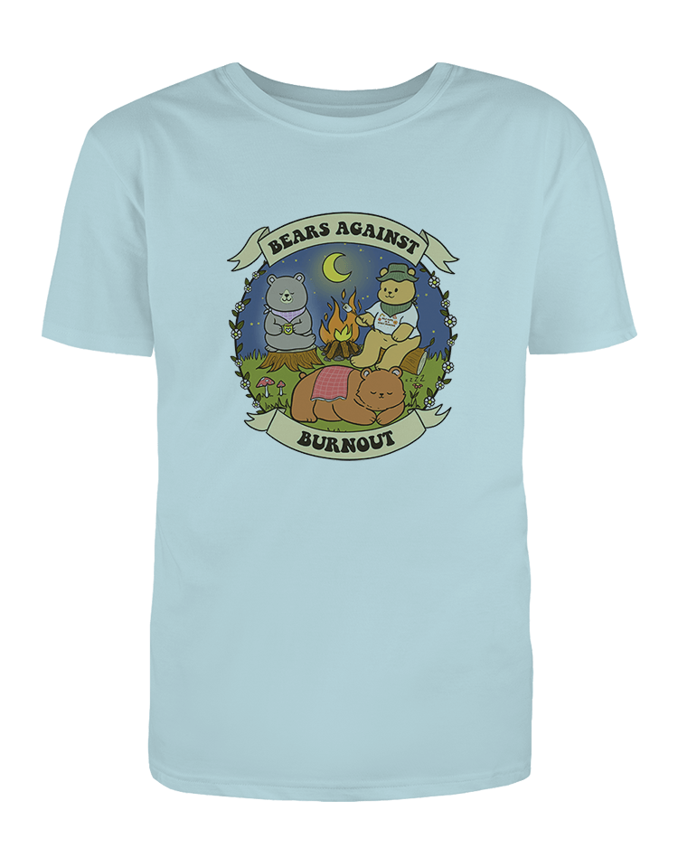 Bears Against Burnout (Campfire) - T-Shirt