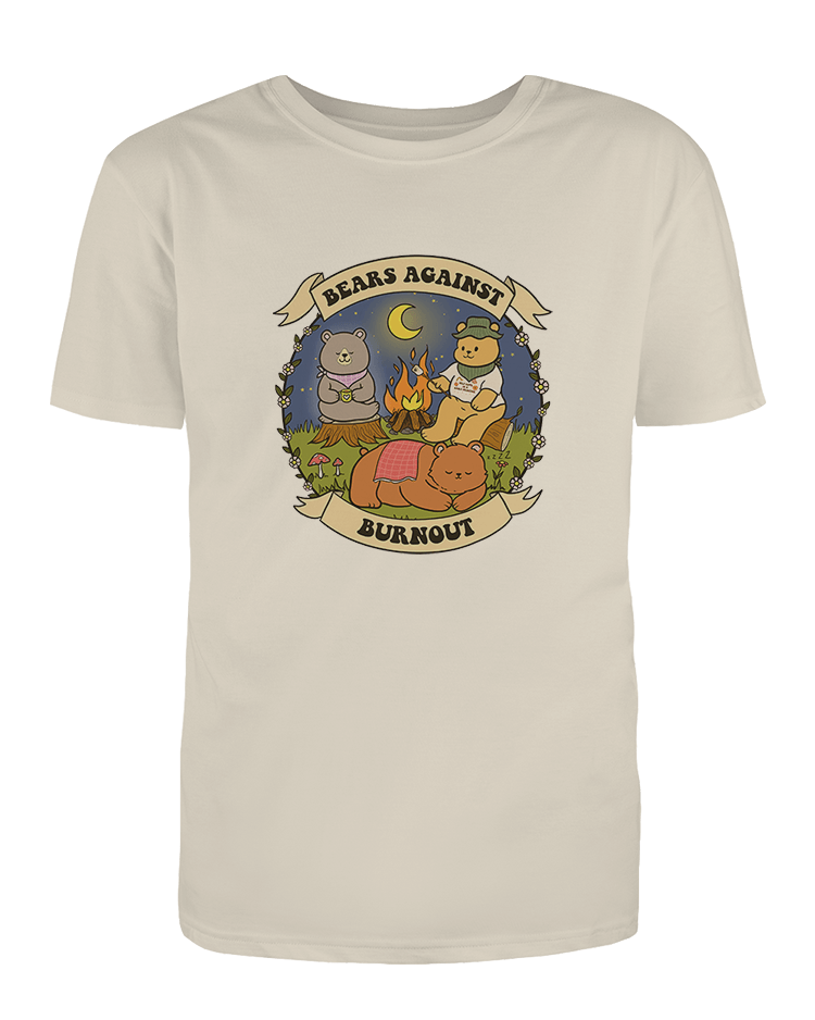 Bears Against Burnout (Campfire) - T-Shirt