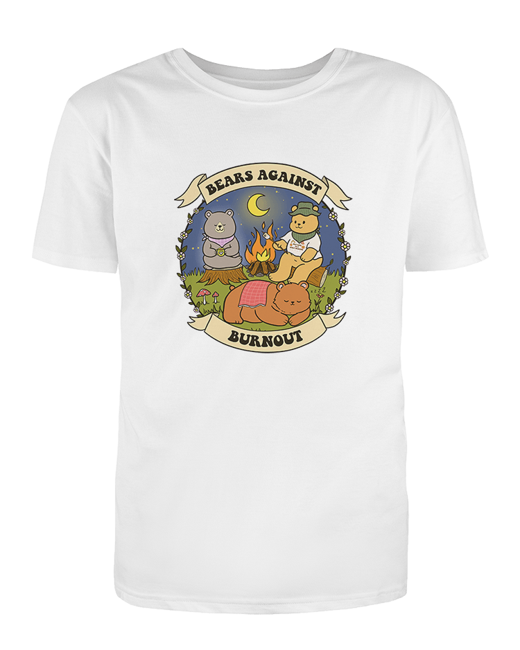 Bears Against Burnout (Campfire) - T-Shirt