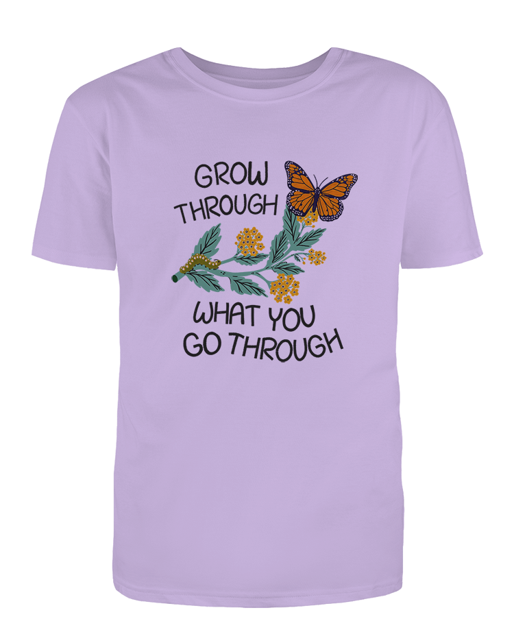 Grow Through What You Go Through (Butterfly) - T-Shirt