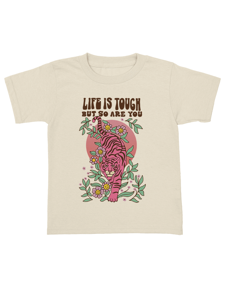 Life Is Tough But So Are You (Tiger) - Youth T-Shirt