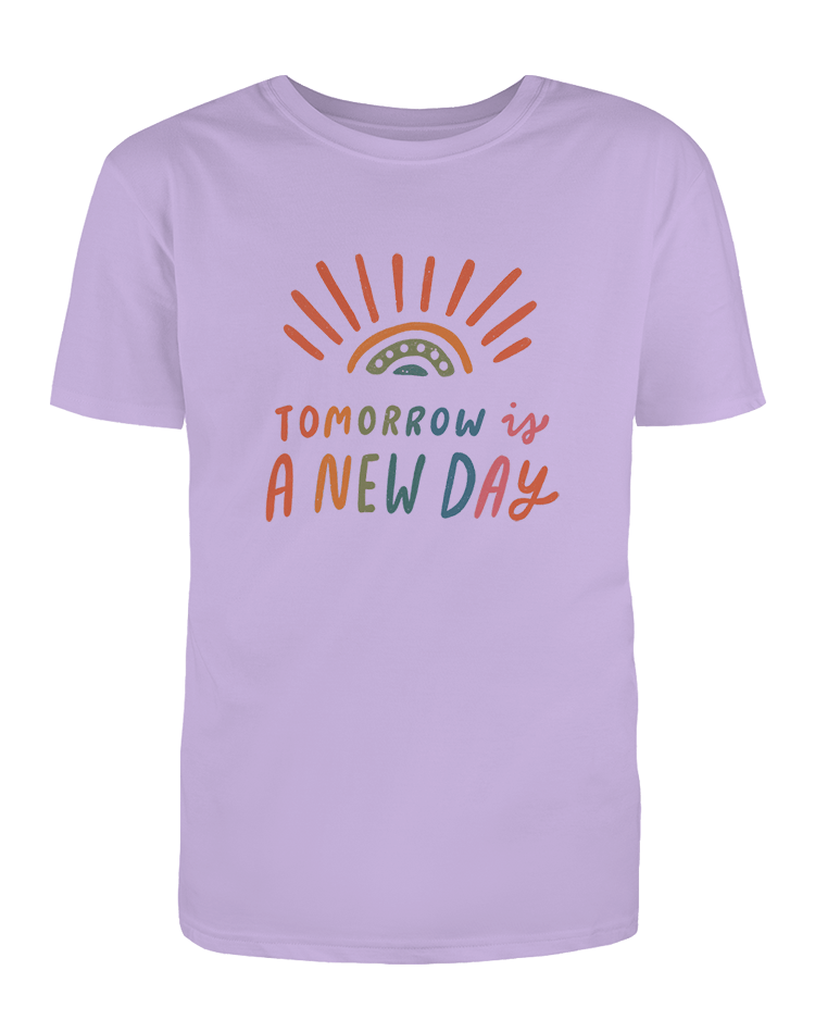 Tomorrow Is A New Day (Rainbow) - T-Shirt