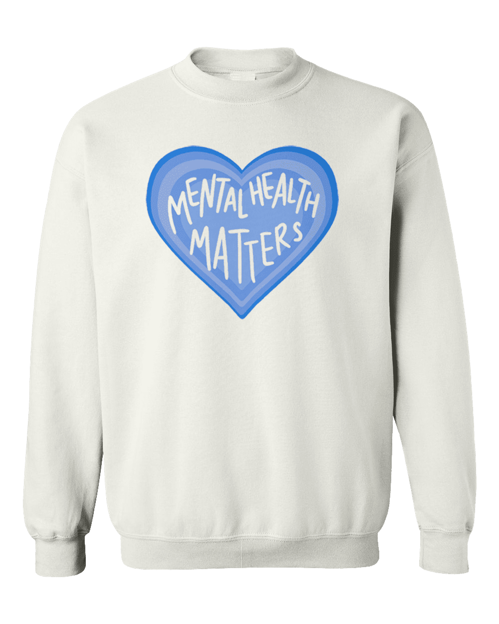 Mental Health Matters T-Shirt - Pepper | Happiness Project Large