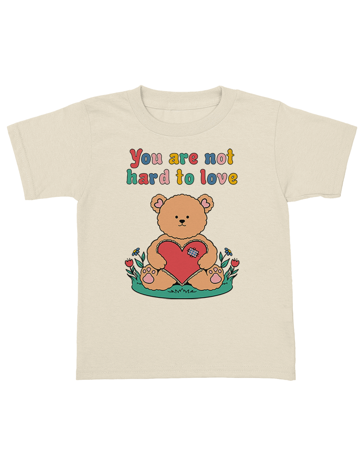 You Are Not Hard To Love (Teddy Bear) - Youth T-Shirt