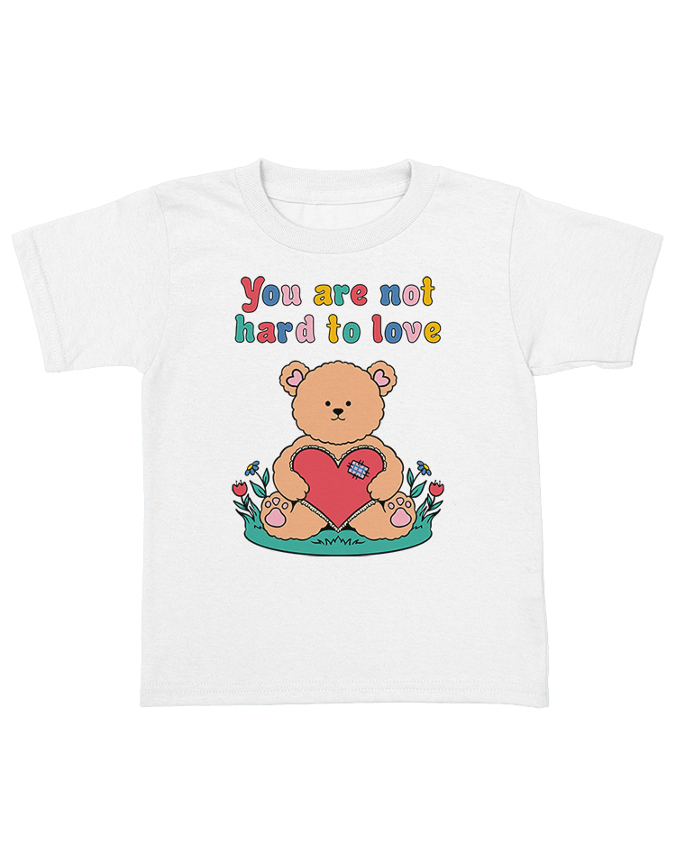 You Are Not Hard To Love (Teddy Bear) - Youth T-Shirt