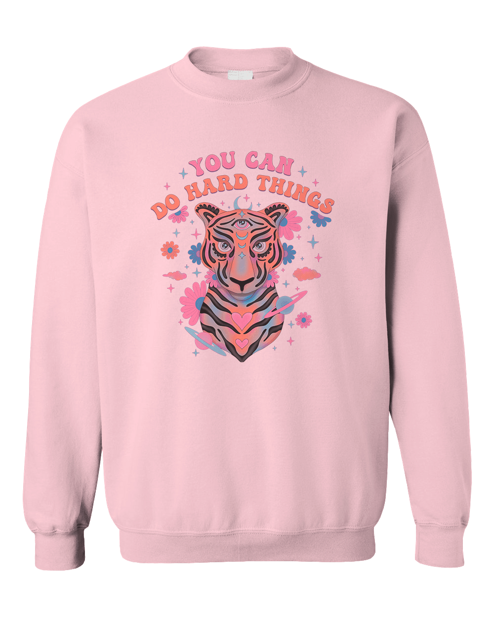 You Can Do Hard Things (Cosmic Tiger) - Sweatshirt